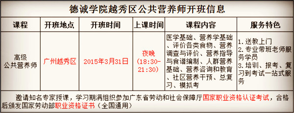 开班信息